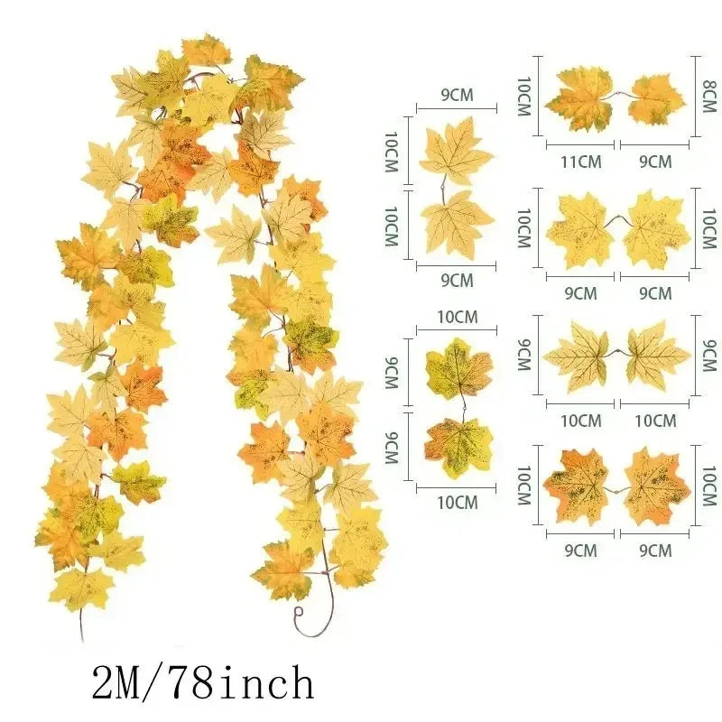 Autumn Artificial Maple Leaf