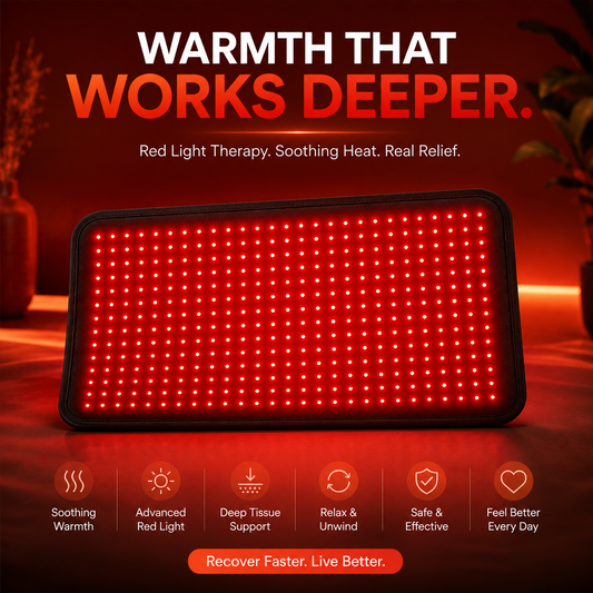 Red Light Therapy Heating Pad