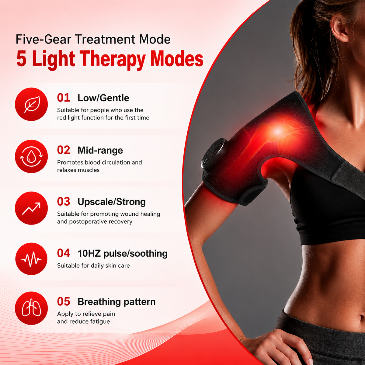 Red Light Recovery Pad