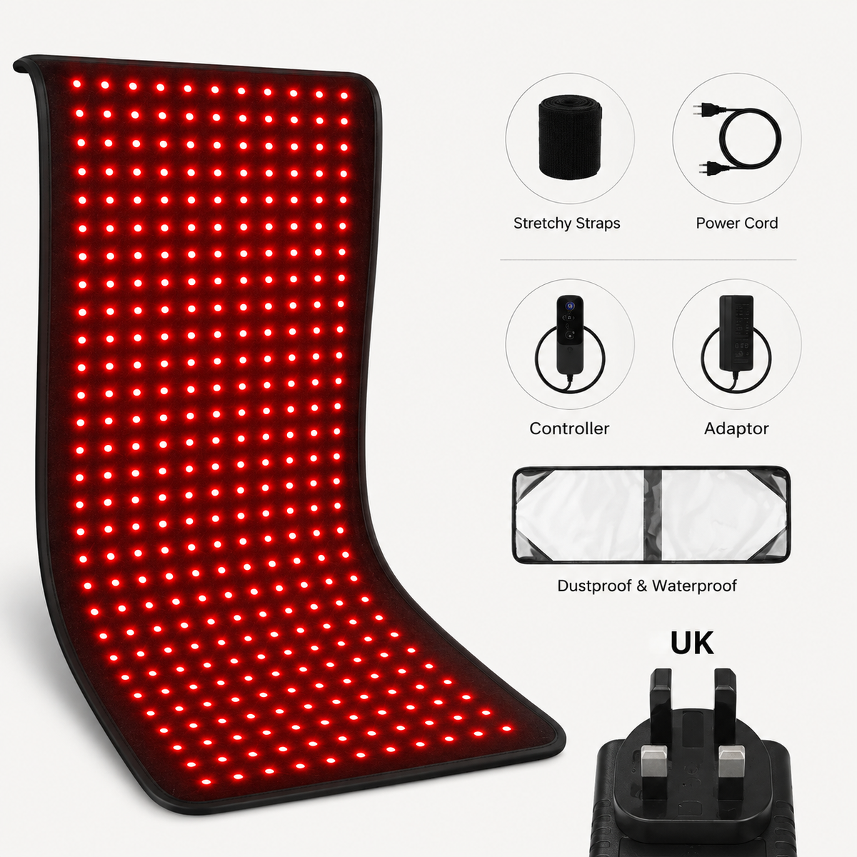 Red Light Therapy Heating Pad