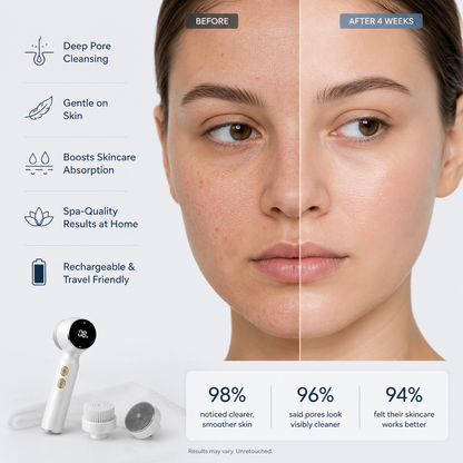 Ultrasonic Electric Face Cleansing