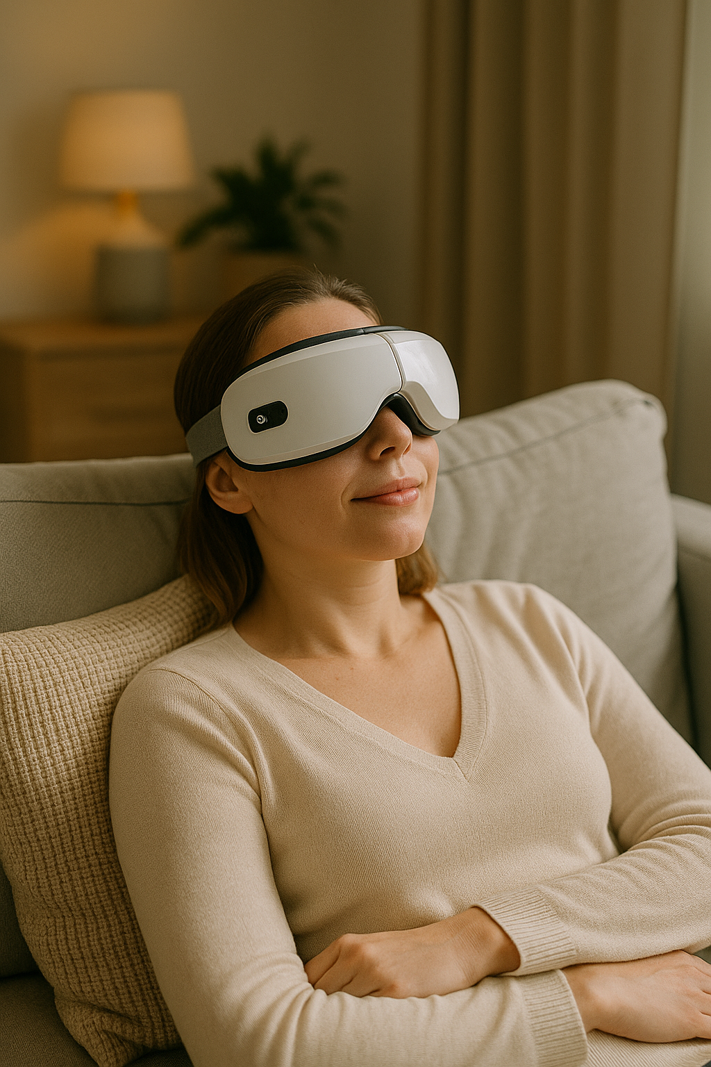 Portable Eye Massager with Heat & Vibration (Bluetooth Music)