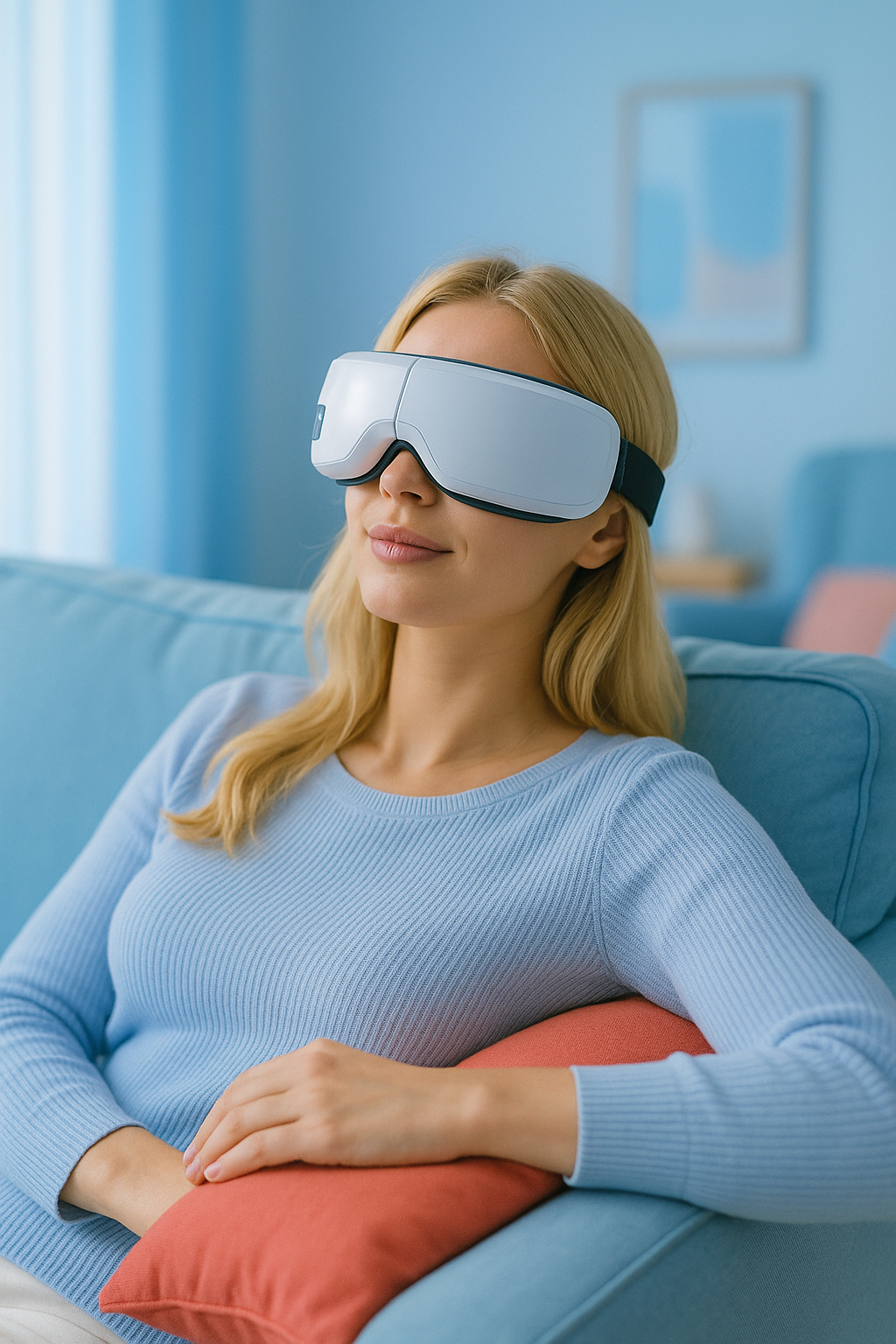 Portable Eye Massager with Heat & Vibration (Bluetooth Music)
