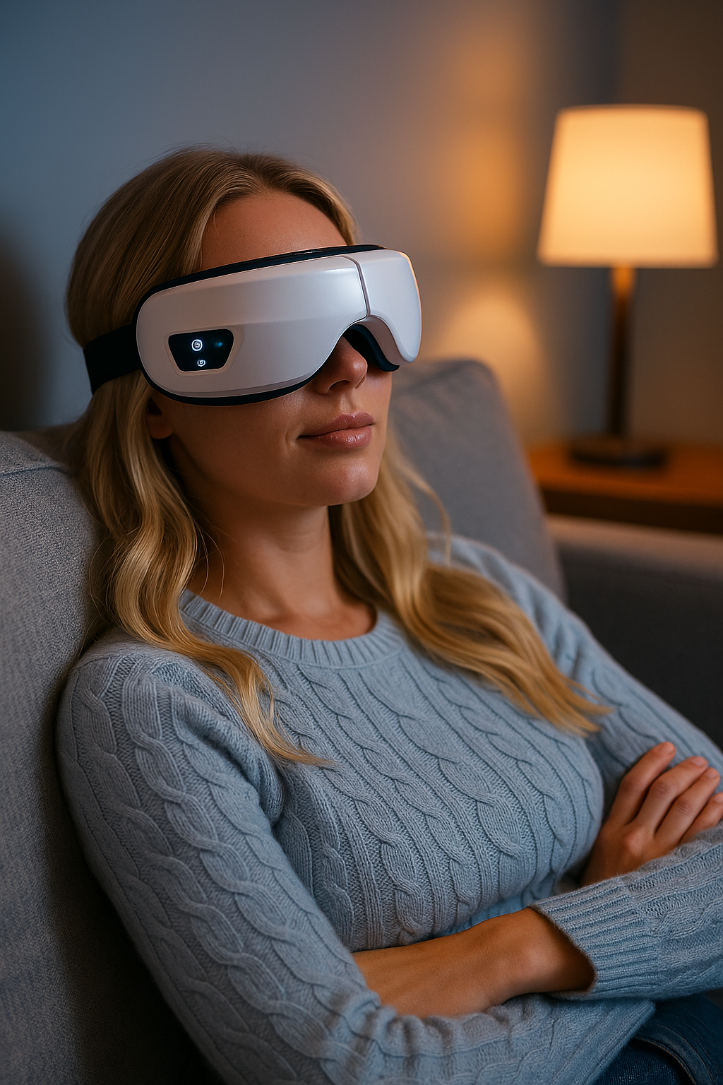 Portable Eye Massager with Heat & Vibration (Bluetooth Music)