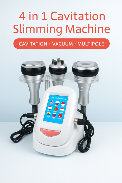 4-in-1 RF Cavitation Slimming Machine