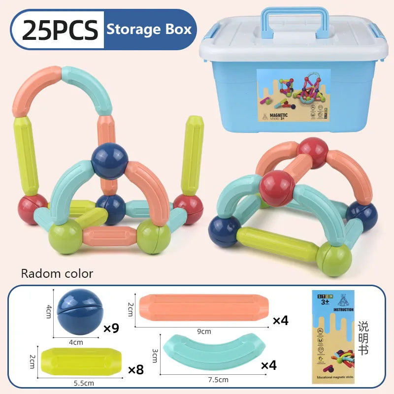 Magnetic Constructor Blocks Set Toys for Kids