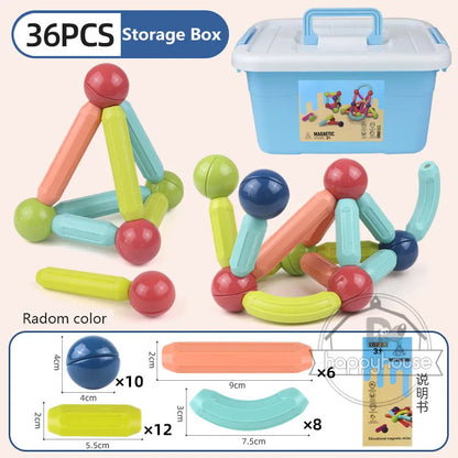 Magnetic Constructor Blocks Set Toys for Kids