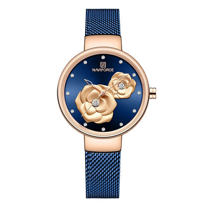 NAVIFORCE Women Watch Top Luxury Brand Steel