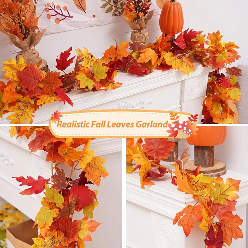 Autumn Artificial Maple Leaf