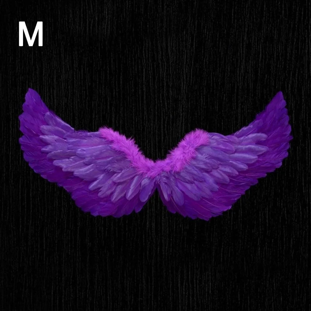 New Princess Angel Wing Fairy Wings Dress UP Elastic Straps Butterfly Wings DIY Props Elf Cosplay Wing for Women Girls