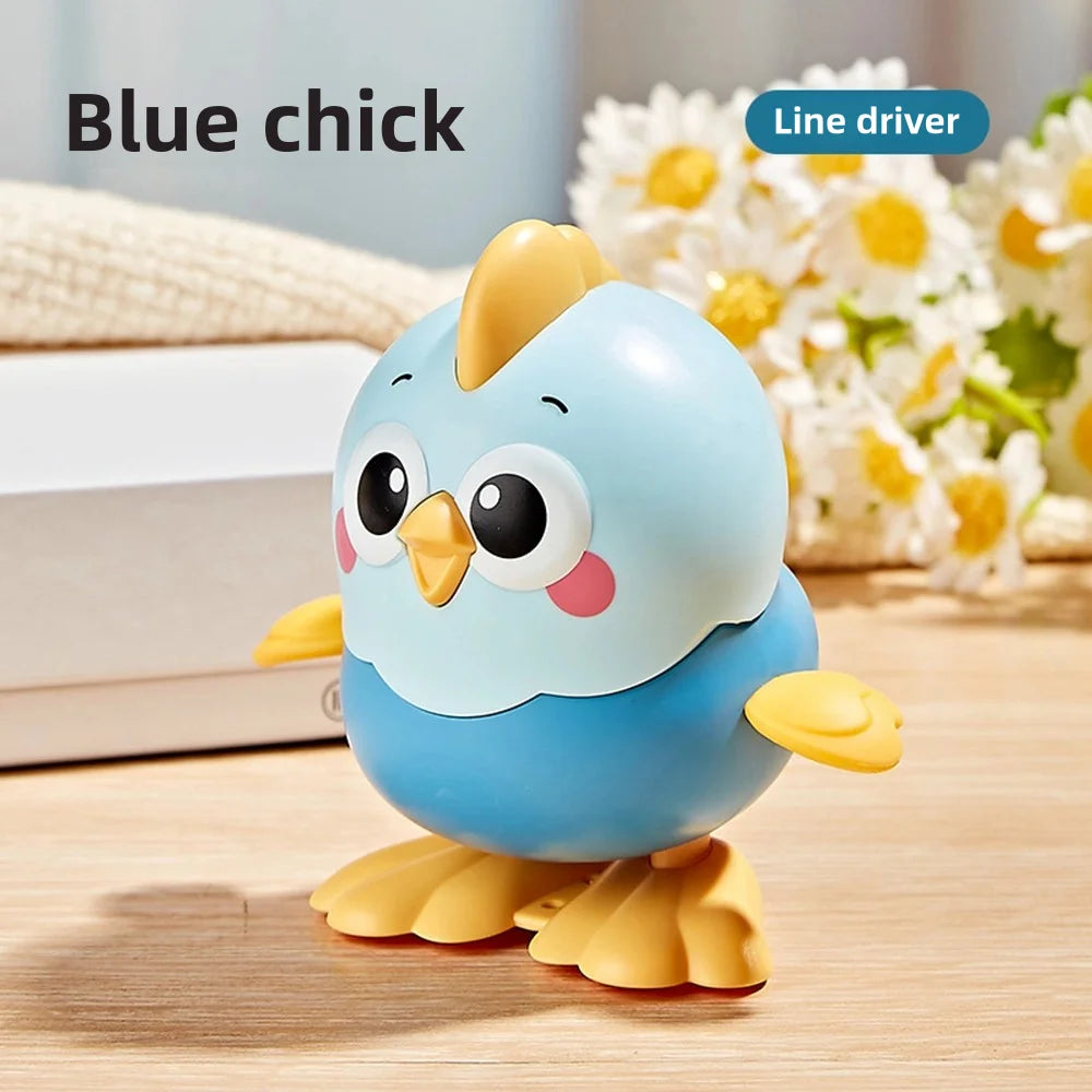 New Children's Moving Cartoon Jumping Little Yellow Chicken
