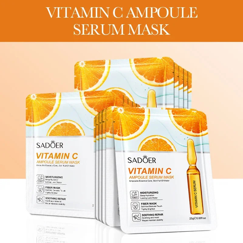 15pcs 24K Facial Mask