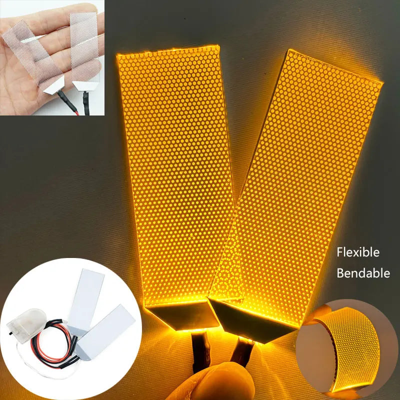 DIY Led Flexible Light Eyes Kits for Tony Stark Helmet Mask Glow Eyes Lights Modified Halloween Cosplay Masks Accessories