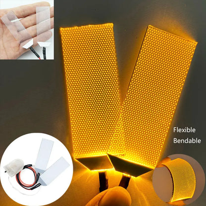 DIY Led Flexible Light Eyes Kits for Tony Stark Helmet Mask Glow Eyes Lights Modified Halloween Cosplay Masks Accessories