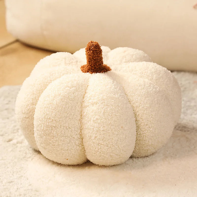 Cute Plush Pumpkin Throw Pillow