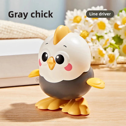 New Children's Moving Cartoon Jumping Little Yellow Chicken