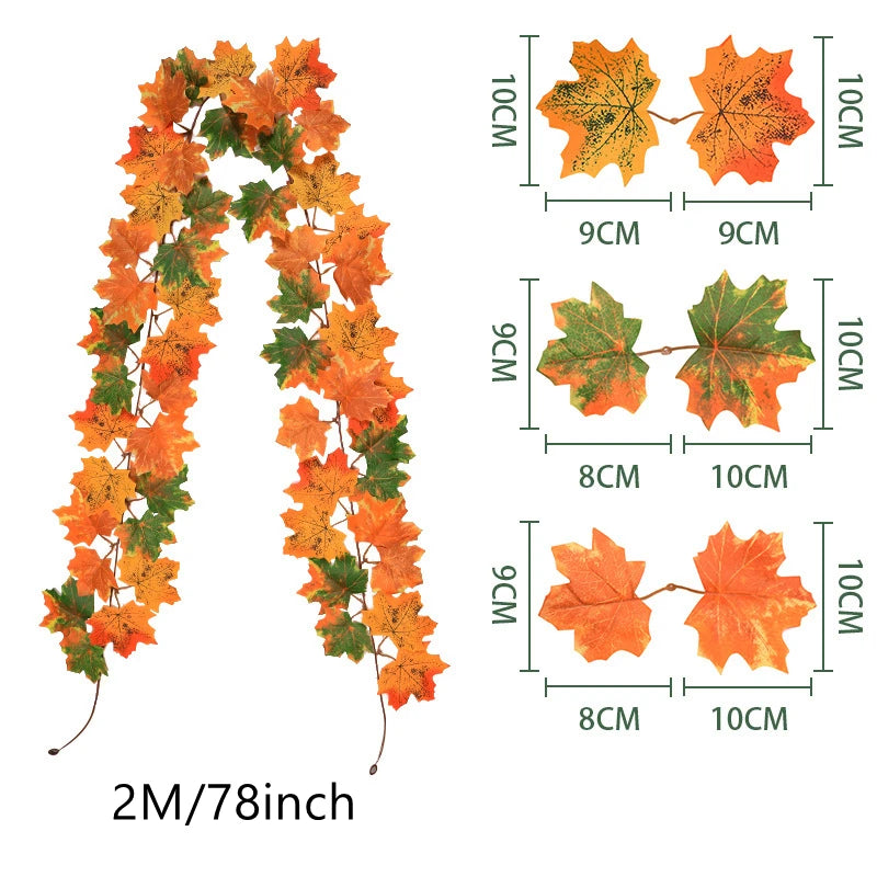 Autumn Artificial Maple Leaf