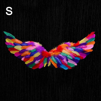 New Princess Angel Wing Fairy Wings Dress UP Elastic Straps Butterfly Wings DIY Props Elf Cosplay Wing for Women Girls