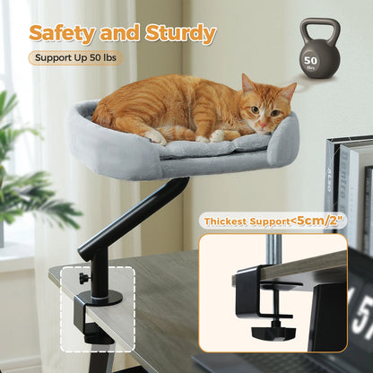 360° Rotatable Cat Bed Stand for