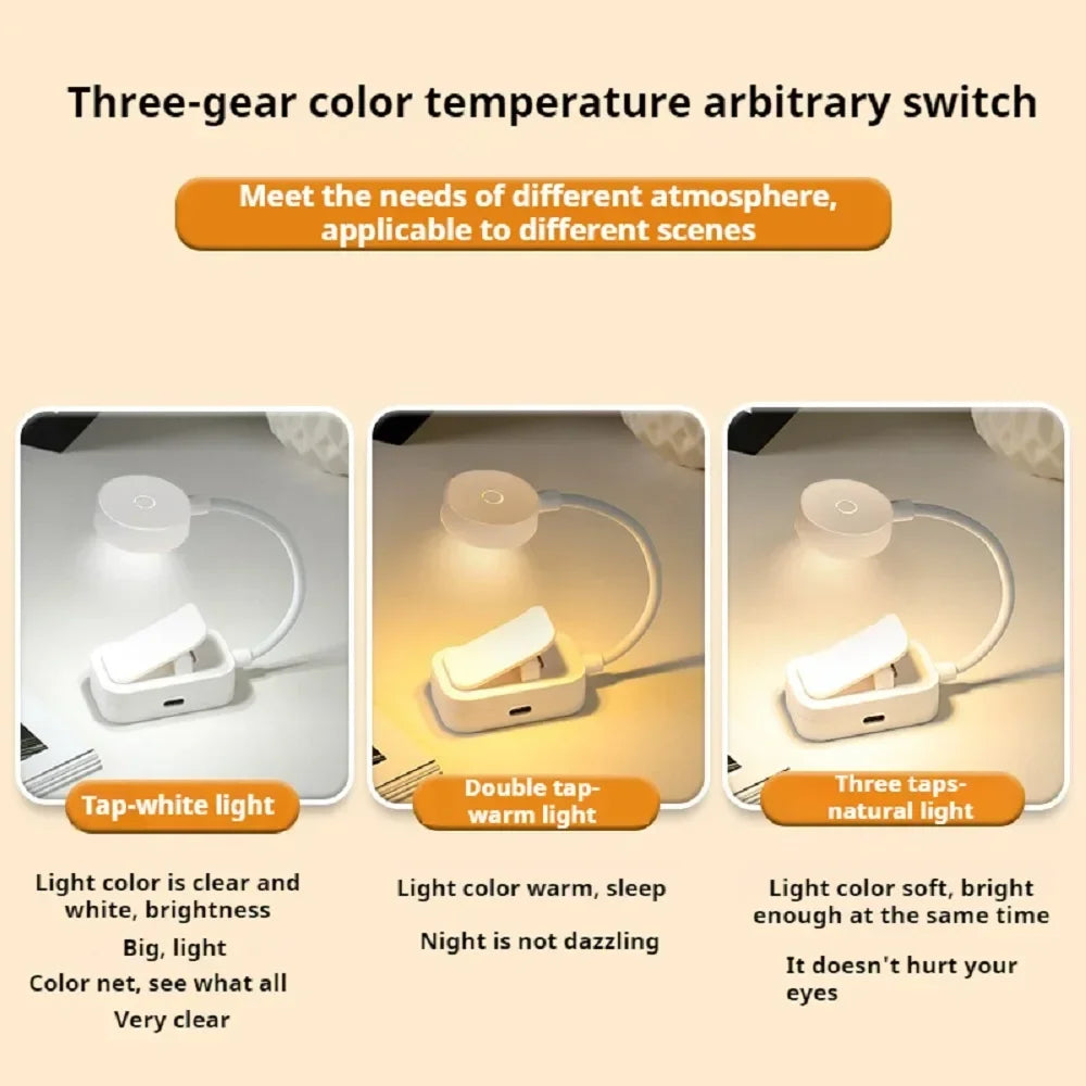 Mini Clip Lamp LED Multipurposes