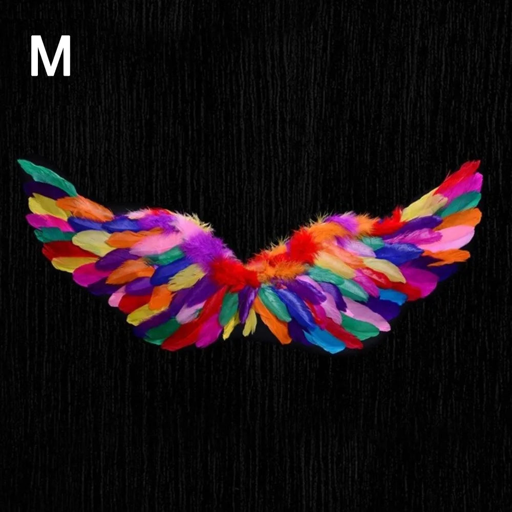 New Princess Angel Wing Fairy Wings Dress UP Elastic Straps Butterfly Wings DIY Props Elf Cosplay Wing for Women Girls
