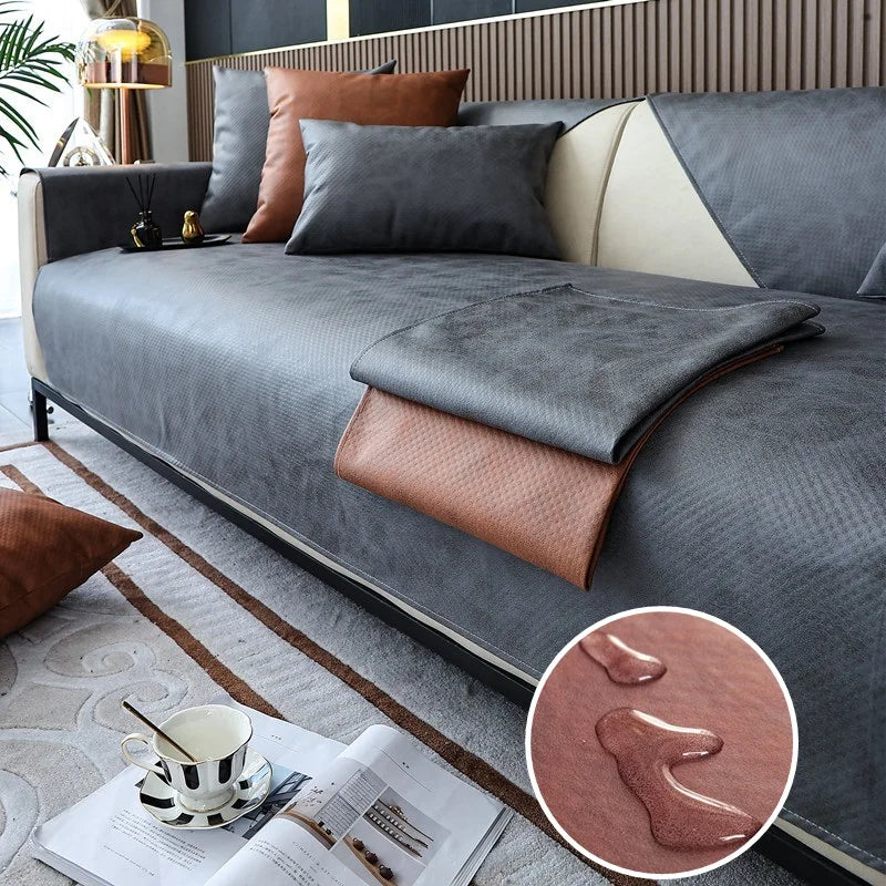 Technology Cloth Sofa Cover Waterproof & Anti Cat Scratch