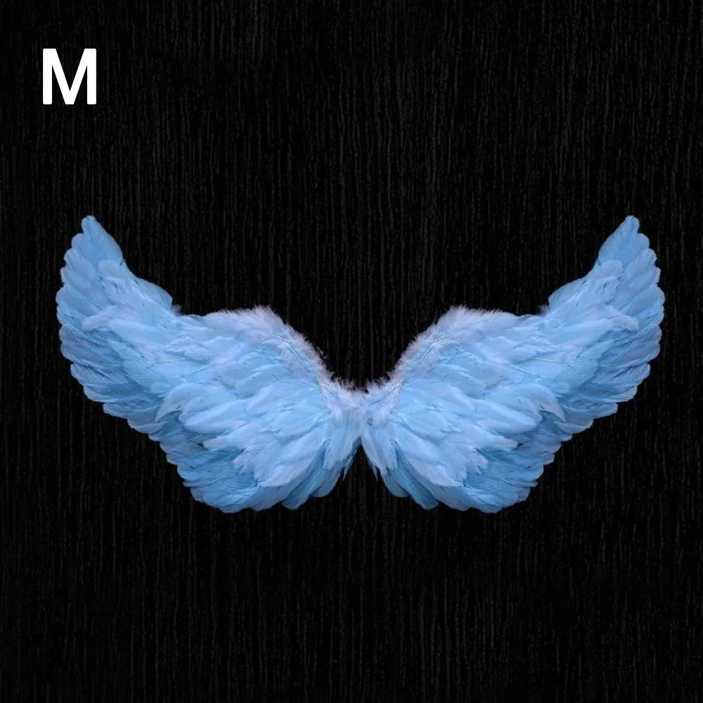 New Princess Angel Wing Fairy Wings Dress UP Elastic Straps Butterfly Wings DIY Props Elf Cosplay Wing for Women Girls