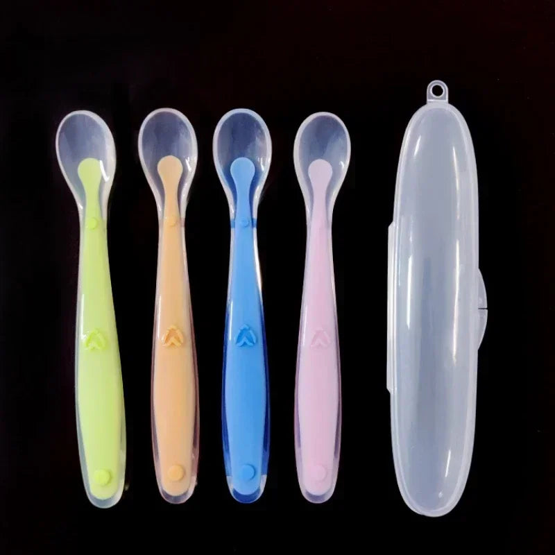 Training Baby Feeding Spoons