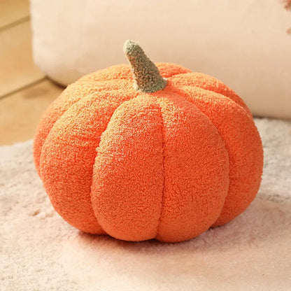 Cute Plush Pumpkin Throw Pillow