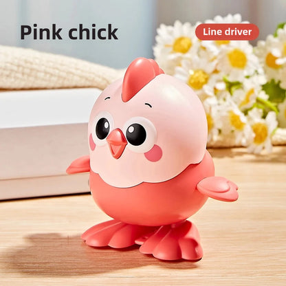 New Children's Moving Cartoon Jumping Little Yellow Chicken