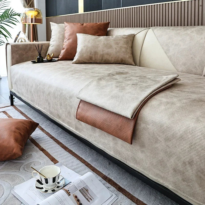 Technology Cloth Sofa Cover Waterproof & Anti Cat Scratch