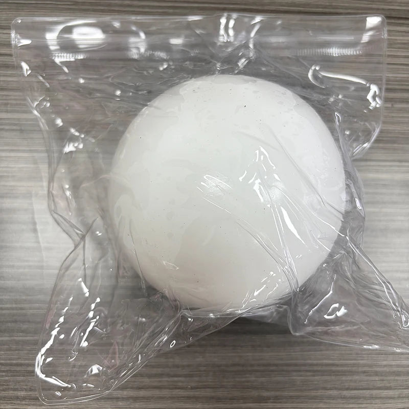 Vaseline Jumbo Cheese Cube Stress Ball - Large Shapeable Non-Bounce Fidget Toy for Anti-Stress And Sensory Play Festival Gift Id