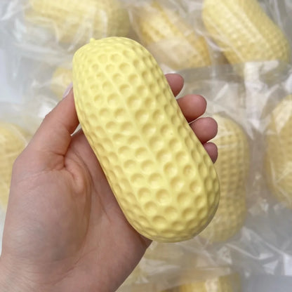Vaseline Jumbo Cheese Cube Stress Ball - Large Shapeable Non-Bounce Fidget Toy for Anti-Stress And Sensory Play Festival Gift Id