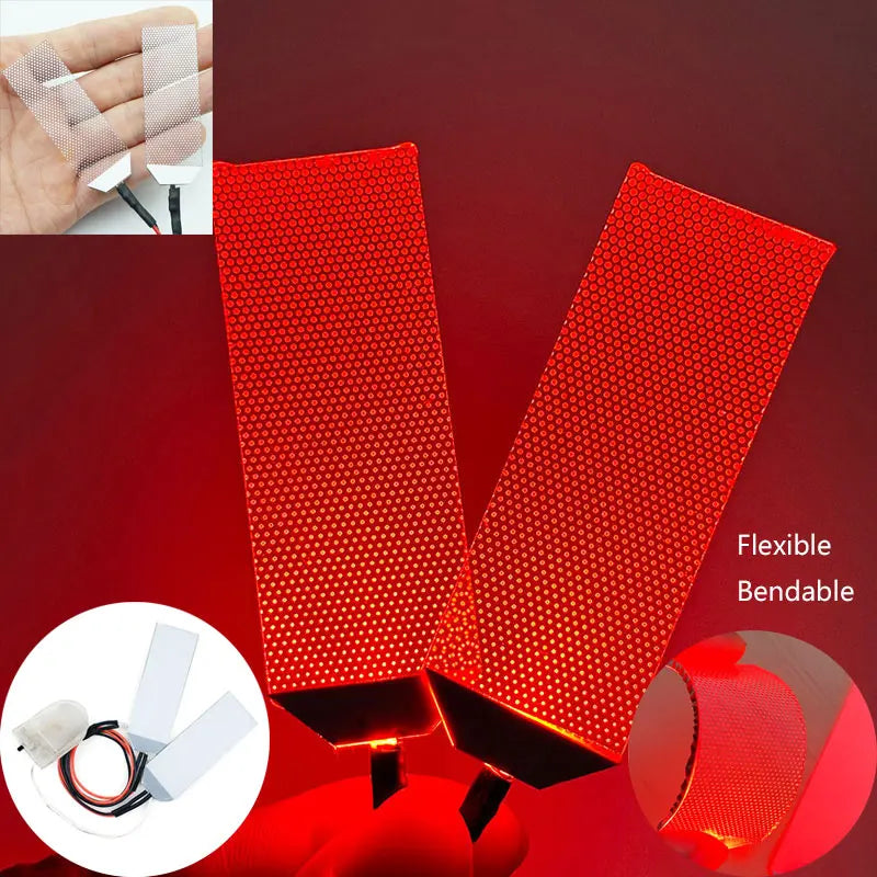 DIY Led Flexible Light Eyes Kits for Tony Stark Helmet Mask Glow Eyes Lights Modified Halloween Cosplay Masks Accessories