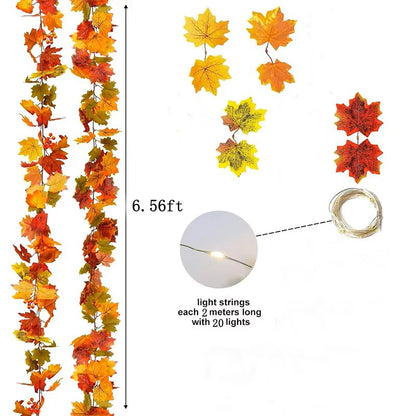 Autumn Artificial Maple Leaf
