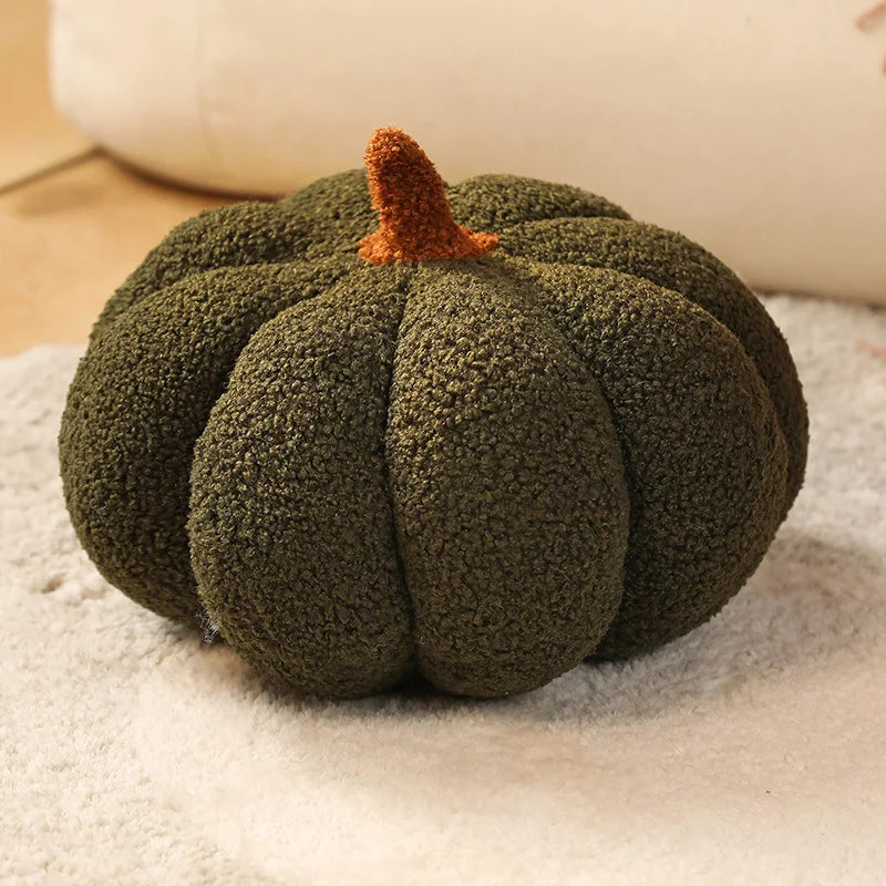 Cute Plush Pumpkin Throw Pillow