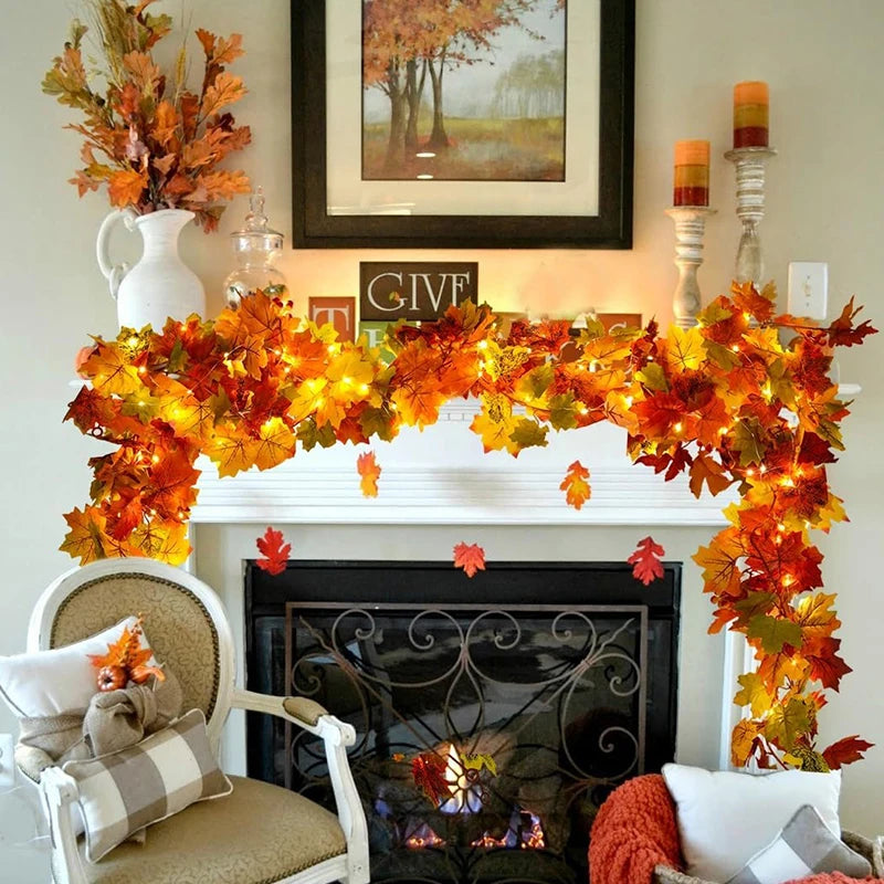 Autumn Artificial Maple Leaf
