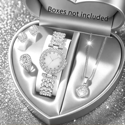 5pcs Luxury Rhinestone Elegant For Women