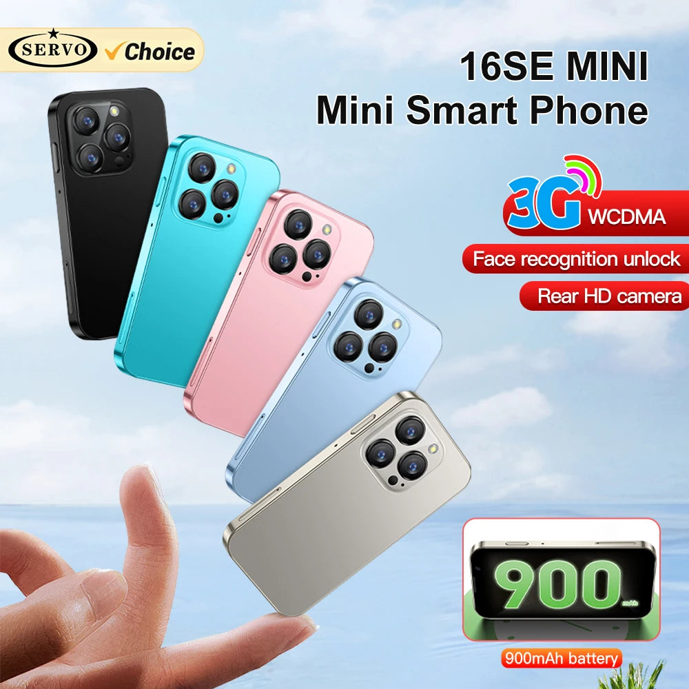 SERVO 16SE Mini Smartphone 16GB ROM Android 9.0 Wifi Dual SIM