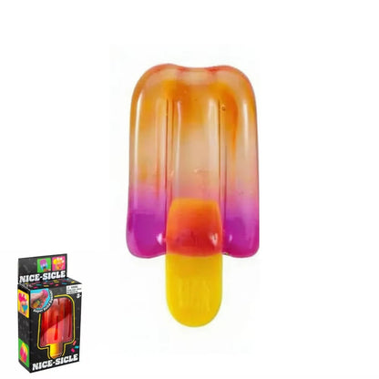 Vaseline Jumbo Cheese Cube Stress Ball - Large Shapeable Non-Bounce Fidget Toy for Anti-Stress And Sensory Play Festival Gift Id