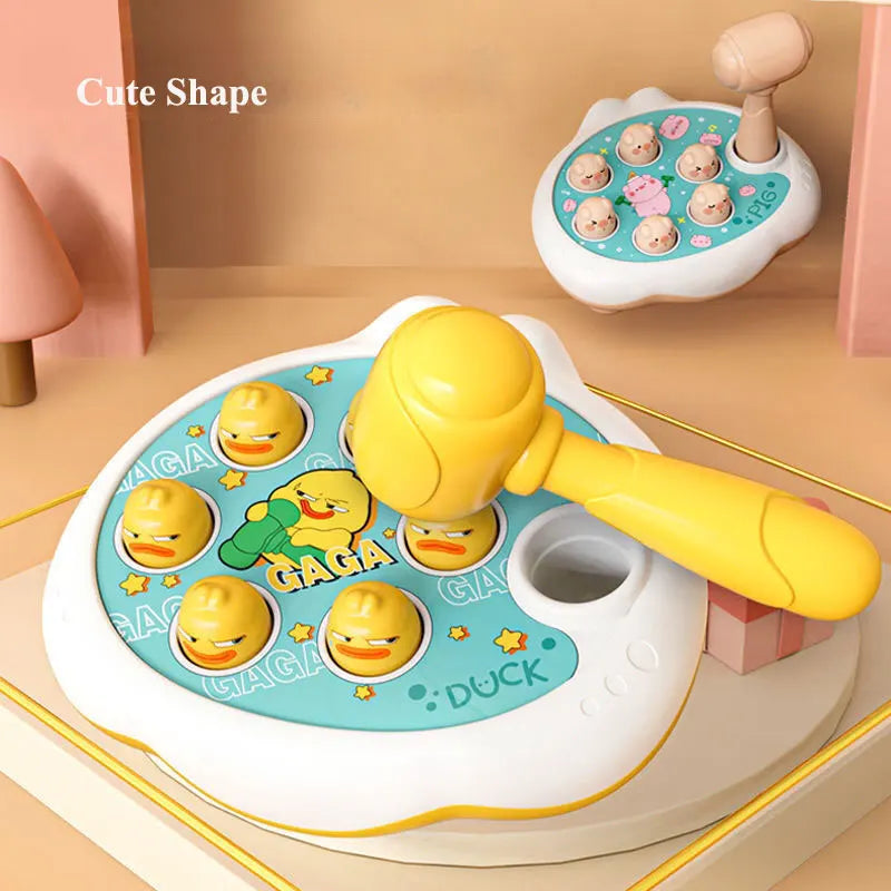 Duck/Frog/Pig Baby Toy Montessori Learning Game Educational Puzzle Gift