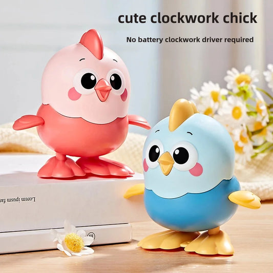 New Children's Moving Cartoon Jumping Little Yellow Chicken