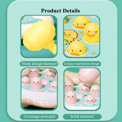 Duck/Frog/Pig Baby Toy Montessori Learning Game Educational Puzzle Gift