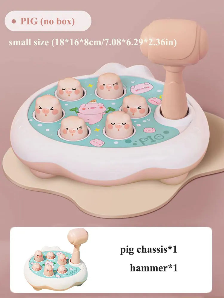 Duck/Frog/Pig Baby Toy Montessori Learning Game Educational Puzzle Gift