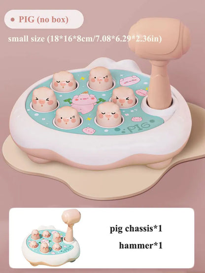 Duck/Frog/Pig Baby Toy Montessori Learning Game Educational Puzzle Gift