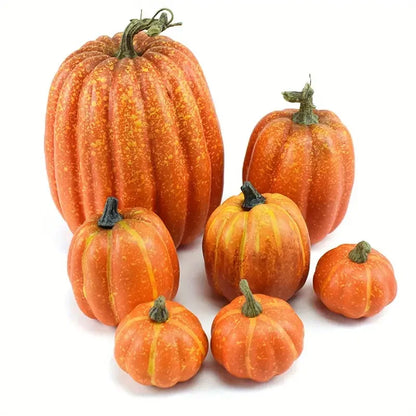 7-Piece Decorative Pumpkin Set 🎃