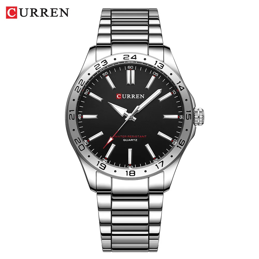 CURREN 8452 Men Ultra Thin Quartz Watch