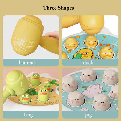 Duck/Frog/Pig Baby Toy Montessori Learning Game Educational Puzzle Gift