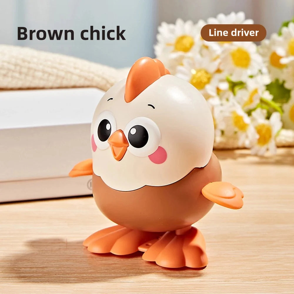 New Children's Moving Cartoon Jumping Little Yellow Chicken