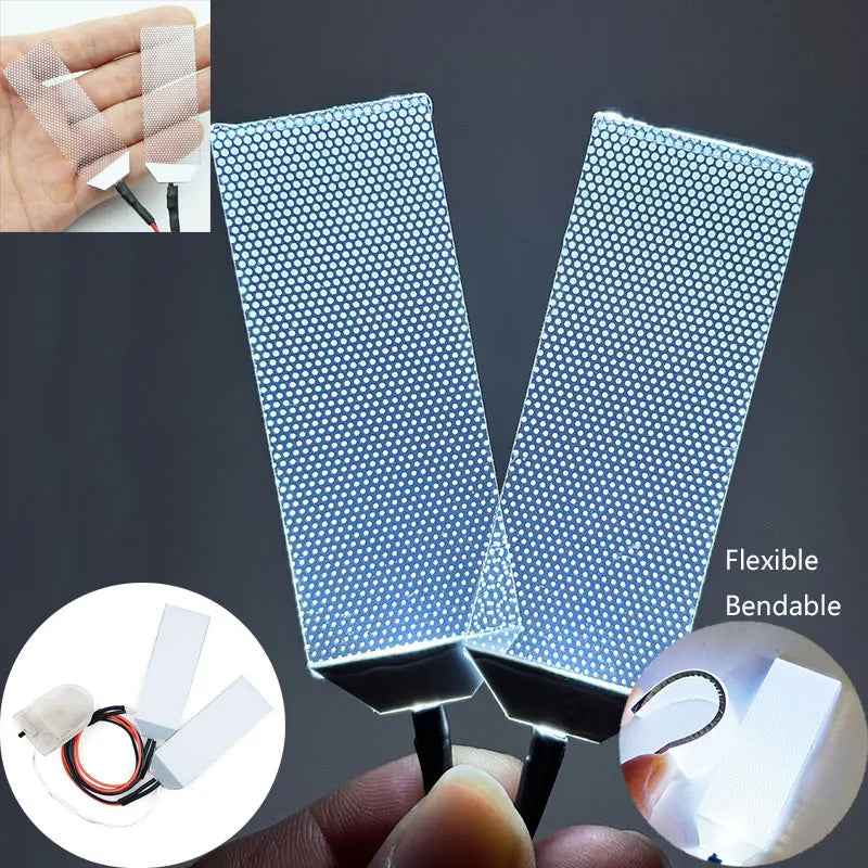 DIY Led Flexible Light Eyes Kits for Tony Stark Helmet Mask Glow Eyes Lights Modified Halloween Cosplay Masks Accessories